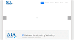 Desktop Screenshot of niainteractive.com